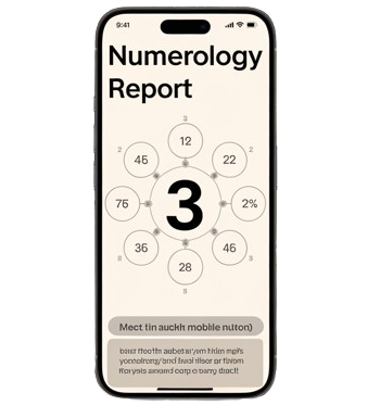 Gold Mobile Numerology Report | Mandeep Astro | Lucky Number 3