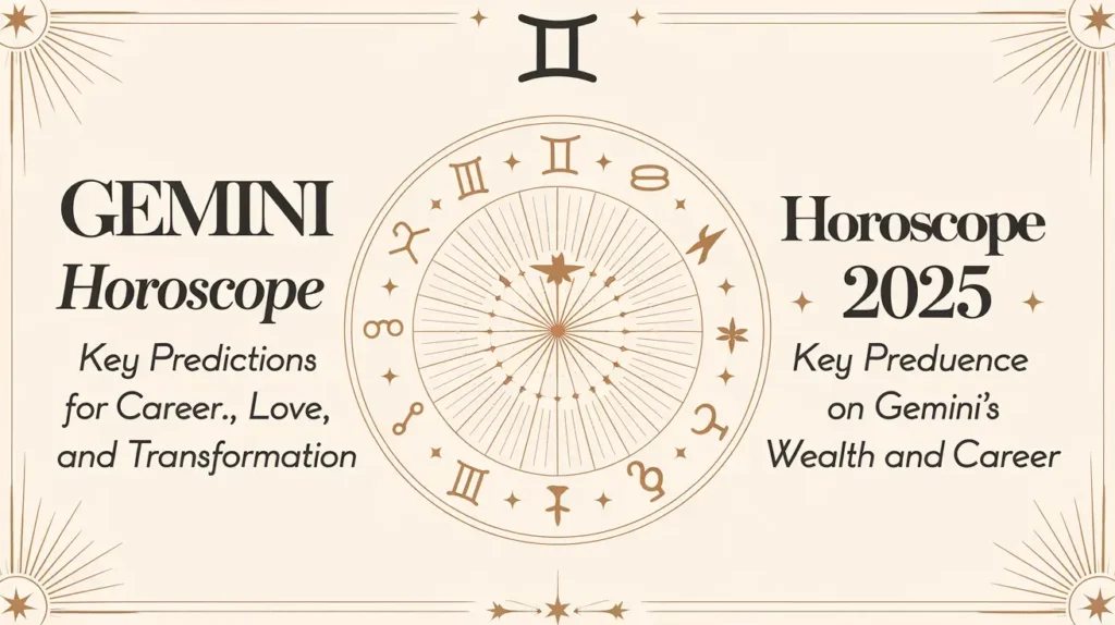Gemini Horoscope 2025 | Mandeep Astro | Key Predictions for Career and Love